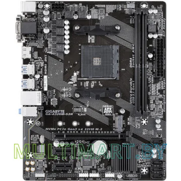 Материнская плата Gigabyte GA-A320M-S2H (rev. 1.*)
